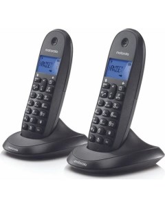 Радиотелефон C1002CB черный Motorola