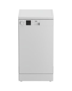 Посудомоечная машина DVS050W01W узкая напольная 44 8см загрузка 10 комплектов белая Beko
