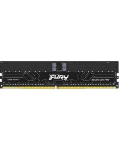 Оперативная память Fury Renegade Pro Black XMP KF560R32RB 16 DDR5 1x 16ГБ 6000МГц DIMM ECC Ret Kingston