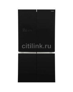 Холодильник трехкамерный R WB720VUC0 GBK инверторный черный Hitachi