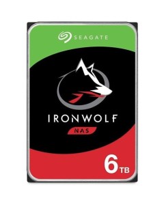 Жесткий диск Ironwolf ST6000VN006 6ТБ HDD SATA III 3 5 Seagate