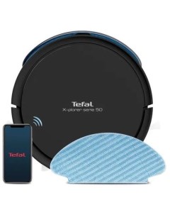 Робот пылесос RG7375WH черный черный Tefal