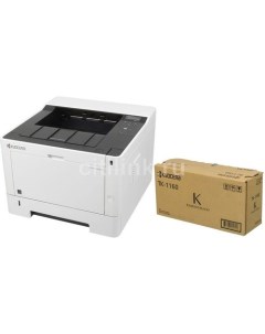 Принтер лазерный Ecosys P2040DN картридж черно белая печать A4 цвет черный Kyocera