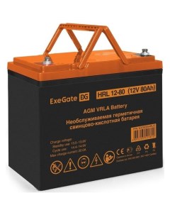 Аккумуляторная батарея для ИБП EX285654 12В 80Ач Exegate