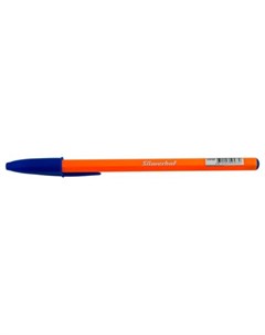 Ручка шариков Orange d 0 7мм чернила син одноразовая ручка линия 0 5мм шестигр 50 шт кор Silwerhof