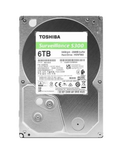Жесткий диск S300 HDWT860UZSVA 6ТБ HDD SATA III 3 5 Toshiba
