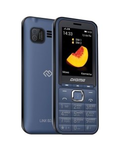 Сотовый телефон LINX B241 темно синий Digma