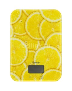 Весы кухонные KS19 lemon рисунок Beurer
