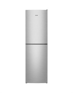 Холодильник двухкамерный ХМ 4623 141 нержавеющая сталь Атлант
