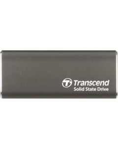 Внешний диск SSD TS1TESD265C 1ТБ серый Transcend