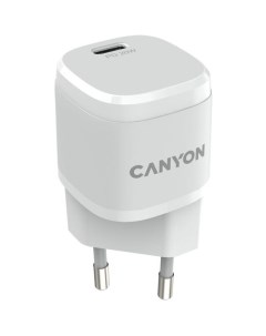 Сетевое зарядное устройство H 20 05 USB C 20Вт 3A белый Canyon
