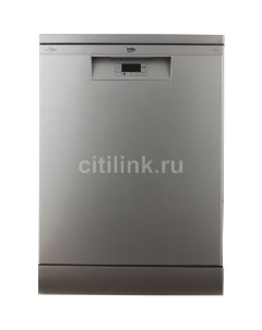 Посудомоечная машина BDFN15421S полноразмерная напольная 59 8см загрузка 14 комплектов серебристая Beko