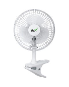 Вентилятор настольный RDF 1500W белый Rix