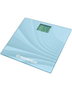Напольные весы MBS 153GB01 до 150кг цвет голубой Maunfeld