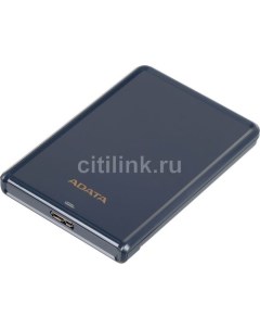 Внешний диск HDD HV620S 1ТБ синий Adata