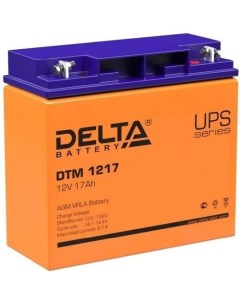 Аккумуляторная батарея для ИБП DTM 1217 12В 17Ач Дельта