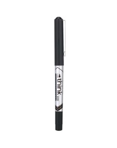 Ручка роллер Think EQ20520 корп серый d 0 7мм чернила черн линия 0 55мм стреловидный пиш на 12 шт ко Deli