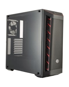 Корпус ATX MasterBox MB511 Mesh RED Midi Tower без БП черный Cooler master
