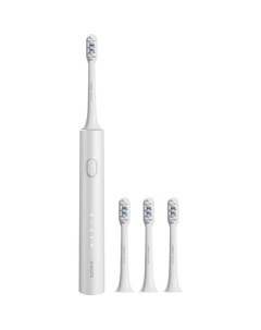 Электрическая зубная щетка T302 насадки для щётки 4шт цвет серый Xiaomi