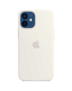 Чехол клип кейс Silicone Case with MagSafe для iPhone 12 mini противоударный белый Apple
