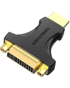 Переходник видео AIKB0 HDMI m DVI D m ver 1 4 GOLD черный Vention
