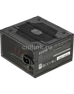 Блок питания Elite V4 600Вт 120мм черный retail Cooler master