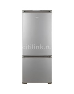 Холодильник двухкамерный Б M151 серебристый металлик Бирюса