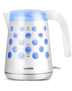 Чайник электрический VT 7048 01 2200Вт белый Vitek
