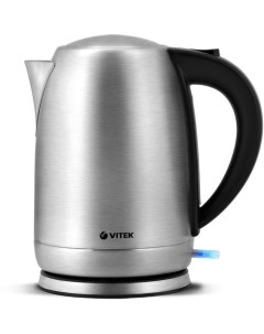 Чайник электрический VT 7033 2200Вт серебристый и черный Vitek