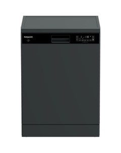 Посудомоечная машина HF 5C82 DW A полноразмерная напольная 59 8см загрузка 15 комплектов антрацит Hotpoint