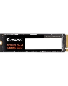 SSD накопитель Aorus Gen4 5000E AG450E1024 G 1ТБ M 2 2280 PCIe 4 0 x4 NVMe M 2 Gigabyte