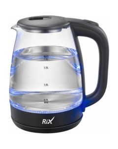 Чайник электрический RKT 1820G 1500Вт черный Rix