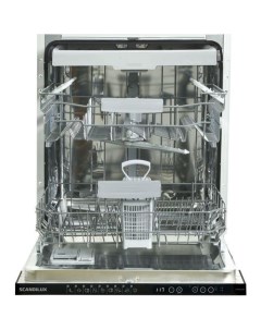 Встраиваемая посудомоечная машина DWB 6524B3 полноразмерная ширина 59 8см полновстраиваемая загрузка Scandilux