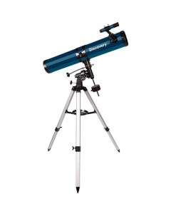 Телескоп Spark 114 EQ рефлектор d114 fl900мм 228x синий черный Discovery