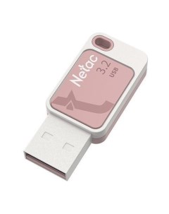 Флешка USB UA31 64ГБ USB2 0 розовый Netac