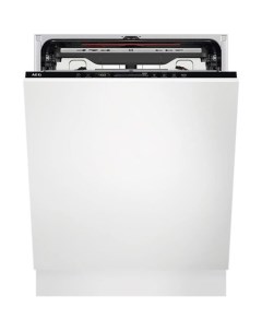 Встраиваемая посудомоечная машина FSE73727P полноразмерная ширина 59 6см полновстраиваемая загрузка  Aeg