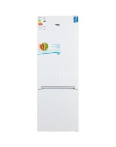 Холодильник двухкамерный RCSK250M00W белый Beko