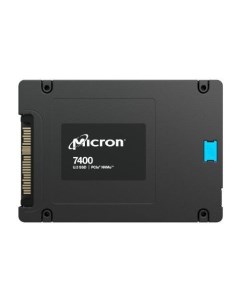 SSD накопитель Micron 7400MAX MTFDKCB1T6TFC 1AZ1ZABYY 1 6ТБ 2 5 PCIe 4 0 x4 NVMe U 3 Crucial