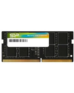 Оперативная память SP016GBSFU320B02 DDR4 1x 16ГБ 3200МГц для ноутбуков SO DIMM Ret Silicon power