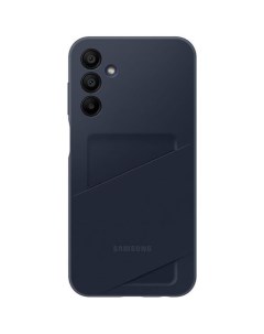 Чехол клип кейс Card Slot Case A15 для Galaxy A15 темно синий Samsung
