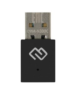 Сетевой адаптер Wi Fi DWA N300C USB 2 0 Digma