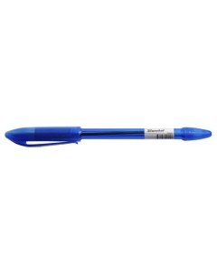 Ручка шариков Edge d 0 7мм чернила син сменный стержень линия 0 35мм резин манжета сере 12 шт кор Silwerhof