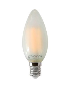 Лампа филаментная E14 свеча 7Вт TH B2136 одна шт Thomson