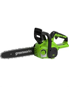 Цепная пила G24CS25K4 аккумуляторная 4Ач с одним аккумулятором Greenworks