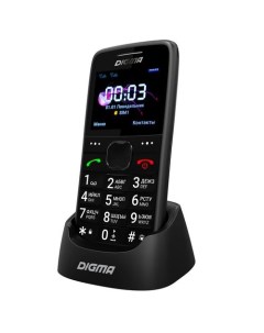 Сотовый телефон Linx S220 черный Digma