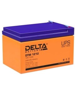 Аккумуляторная батарея для ИБП DTM 1212 12В 12Ач Дельта