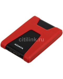 Внешний диск HDD DashDrive Durable HD650 2ТБ красный Adata