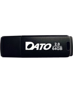 Флешка USB DB8001 64ГБ USB2 0 черный Dato