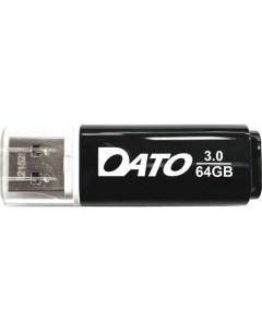 Флешка USB DB8002U3 64ГБ USB3 0 черный Dato