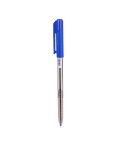Ручка шариков Arrow EQ00830 корп прозрачный синий d 0 5мм чернила син 12 шт кор Deli